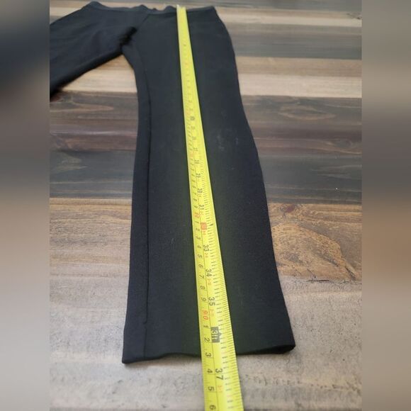 J. Crew Basic Solid Black Leggings Back Zipper Closure Pants Size 10R - Picture 5 of 6